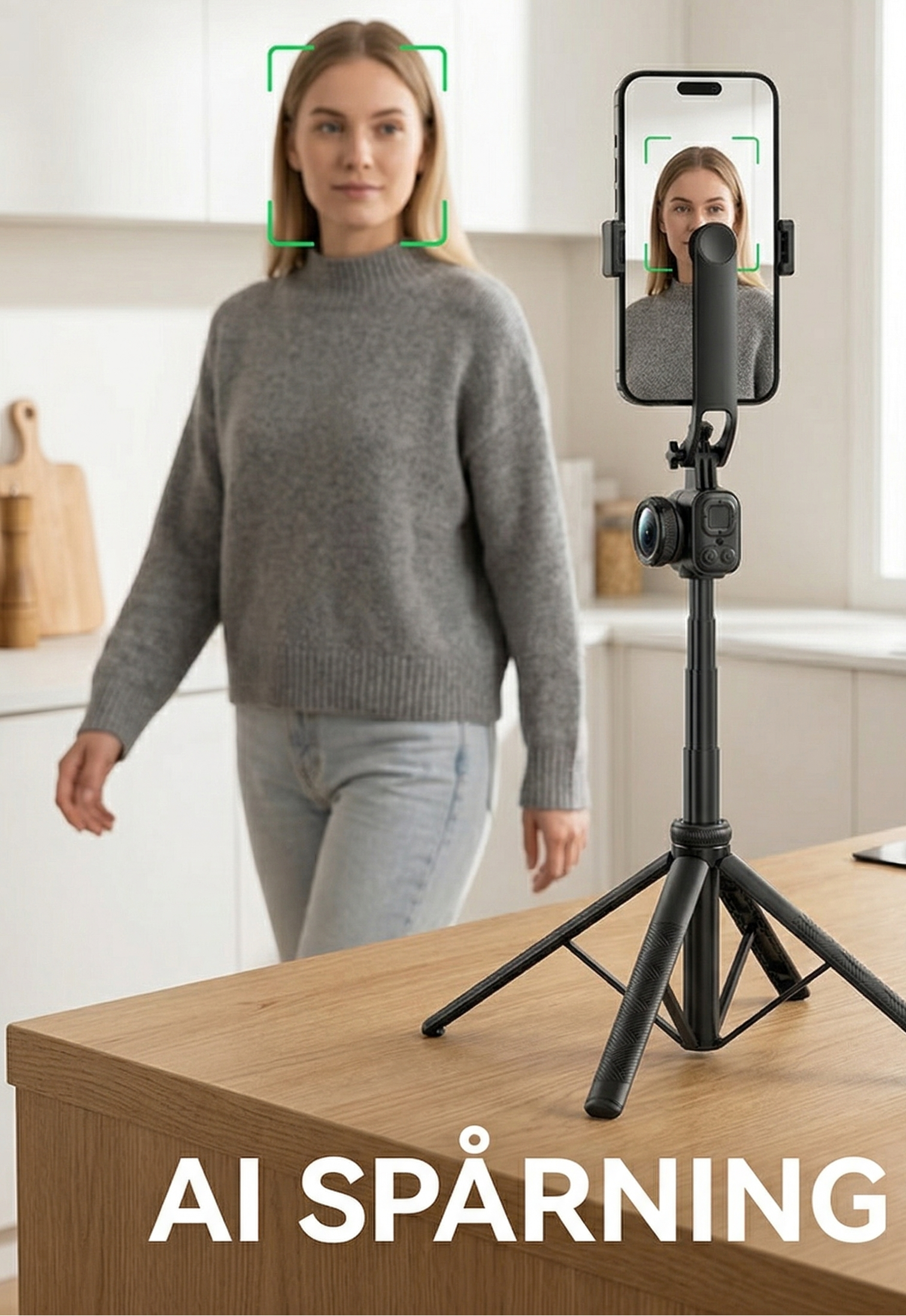AI Stativ – Automatiskt Följande Mobilstativ